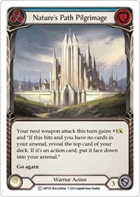 Nature's Path Pilgrimage (Blue) - History Pack Vol.1 - Flesh and Blood TCG card