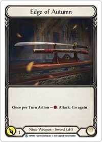 Edge of Autumn - History Pack Vol.1 - Flesh and Blood TCG card