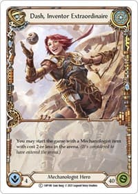 Dash, Inventor Extraordinaire - History Pack Vol.1 - Flesh and Blood TCG card