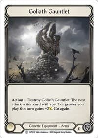 Goliath Gauntlet - History Pack Vol.1 - Flesh and Blood TCG card