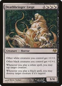 Deathbringer Liege - Eventide - Magic: The Gathering card