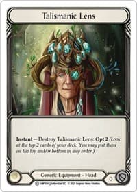Talismanic Lens - History Pack Vol.1 - Flesh and Blood TCG card