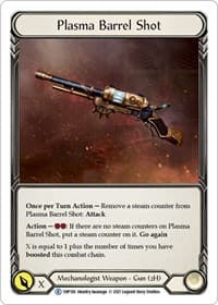 Plasma Barrel Shot - History Pack Vol.1 - Flesh and Blood TCG card