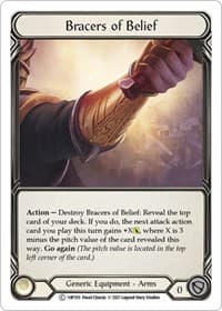 Bracers of Belief - History Pack Vol.1 - Flesh and Blood TCG card