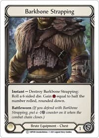 Barkbone Strapping - History Pack Vol.1 - Flesh and Blood TCG card