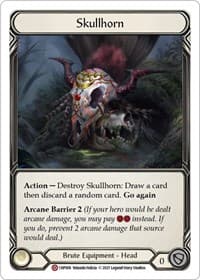 Skullhorn - History Pack Vol.1 - Flesh and Blood TCG card
