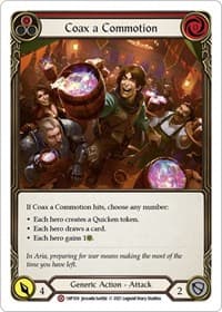 Coax a Commotion - History Pack Vol.1 - Flesh and Blood TCG card