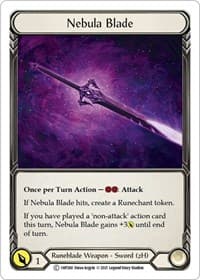 Nebula Blade - History Pack Vol.1 - Flesh and Blood TCG card