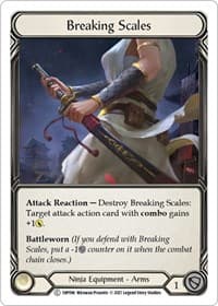 Breaking Scales - History Pack Vol.1 - Flesh and Blood TCG card
