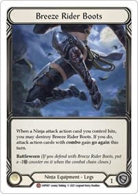 Breeze Rider Boots - History Pack Vol.1 - Flesh and Blood TCG card