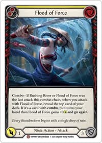 Flood of Force - History Pack Vol.1 - Flesh and Blood TCG card