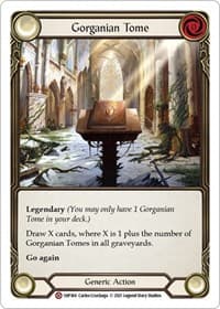 Gorganian Tome - History Pack Vol.1 - Flesh and Blood TCG card