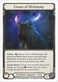 Crown of Dichotomy - History Pack Vol.1 - Flesh and Blood TCG card