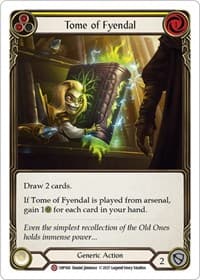 Tome of Fyendal - History Pack Vol.1 - Flesh and Blood TCG card