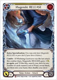 Mugenshi: RELEASE - History Pack Vol.1 - Flesh and Blood TCG card