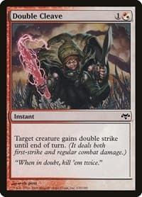 Double Cleave - Eventide - Magic: The Gathering card