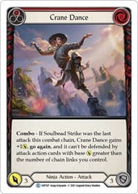 Crane Dance (Red) - History Pack Vol.1 - Flesh and Blood TCG card