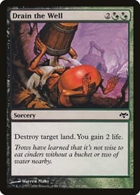 Drain the Well - Eventide - Magic: The Gathering card