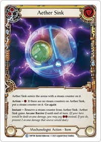 Aether Sink - History Pack Vol.1 - Flesh and Blood TCG card