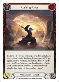 Rushing River (Red) - History Pack Vol.1 - Flesh and Blood TCG card