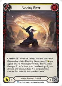 Rushing River (Yellow) - History Pack Vol.1 - Flesh and Blood TCG card