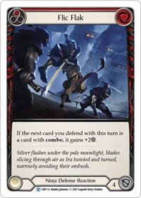 Flic Flak (Red) - History Pack Vol.1 - Flesh and Blood TCG card