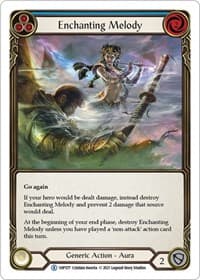 Enchanting Melody (Blue) - History Pack Vol.1 - Flesh and Blood TCG card