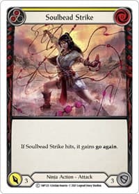 Soulbead Strike (Yellow) - History Pack Vol.1 - Flesh and Blood TCG card