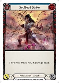 Soulbead Strike (Blue) - History Pack Vol.1 - Flesh and Blood TCG card