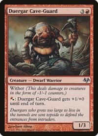 Duergar Cave-Guard - Eventide - Magic: The Gathering card