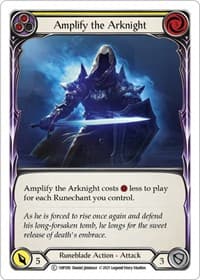Amplify the Arknight (Yellow) - History Pack Vol.1 - Flesh and Blood TCG card