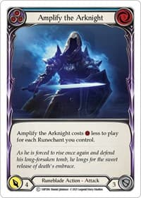 Amplify the Arknight (Blue) - History Pack Vol.1 - Flesh and Blood TCG card