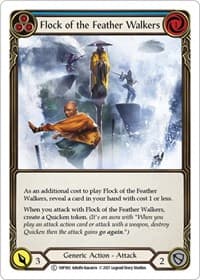Flock of the Feather Walkers (Blue) - History Pack Vol.1 - Flesh and Blood TCG card