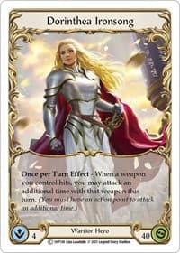 Dorinthea Ironsong - History Pack Vol.1 - Flesh and Blood TCG card