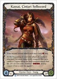 Kassai, Cintari Sellsword - History Pack Vol.1 - Flesh and Blood TCG card