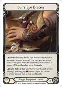 Bull's Eye Bracers - History Pack Vol.1 - Flesh and Blood TCG card