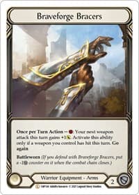 Braveforge Bracers - History Pack Vol.1 - Flesh and Blood TCG card