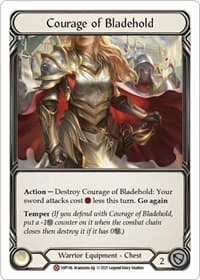 Courage of Bladehold - History Pack Vol.1 - Flesh and Blood TCG card