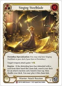 Singing Steelblade - History Pack Vol.1 - Flesh and Blood TCG card