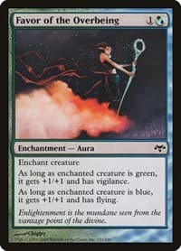 Favor of the Overbeing - Eventide - Magic: The Gathering card