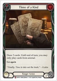 Three of a Kind - History Pack Vol.1 - Flesh and Blood TCG card