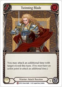 Twinning Blade - History Pack Vol.1 - Flesh and Blood TCG card