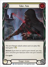 Take Aim (Yellow) - History Pack Vol.1 - Flesh and Blood TCG card