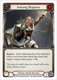 Ironsong Response (Red) - History Pack Vol.1 - Flesh and Blood TCG card