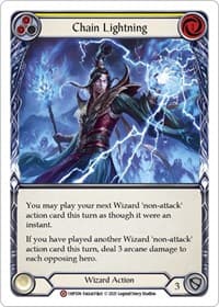 Chain Lightning - History Pack Vol.1 - Flesh and Blood TCG card