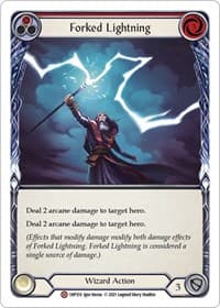 Forked Lightning - History Pack Vol.1 - Flesh and Blood TCG card