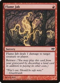 Flame Jab - Eventide - Magic: The Gathering card