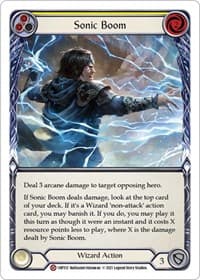 Sonic Boom - History Pack Vol.1 - Flesh and Blood TCG card