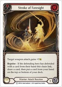 Stroke of Foresight (Red) - History Pack Vol.1 - Flesh and Blood TCG card