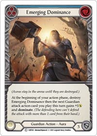 Emerging Dominance (Blue) - History Pack Vol.1 - Flesh and Blood TCG card